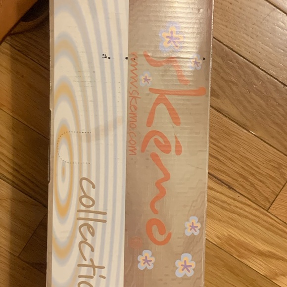 SKEMO beautiful leather designer sandals w Czech crystals, natural stones - Picture 6 of 7